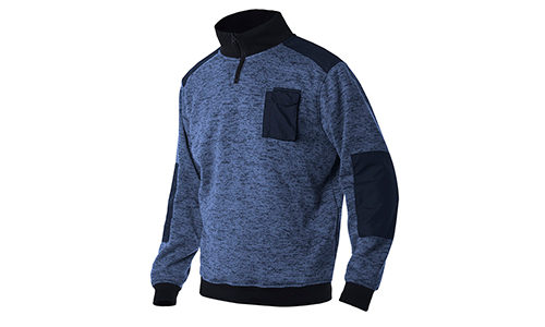 Himabisa_materiales_obra_construcción_decoración_Vestuario-Laboral_Jersey-Trabajo-Jaspeado-con-refuerzos-Monza_Bilbao_Barakaldo_País-Vasco